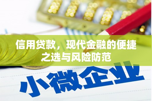 平谷信用贷款，现代金融的便捷之选与风险防范