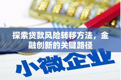 平谷探索贷款风险转移方法，金融创新的关键路径