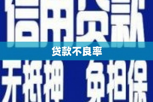 平谷贷款不良率