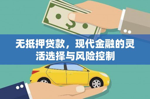 平谷无抵押贷款，现代金融的灵活选择与风险控制