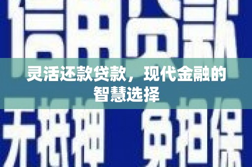 平谷灵活还款贷款，现代金融的智慧选择