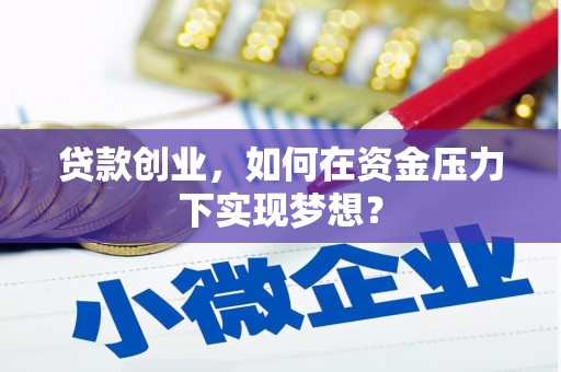 平谷贷款创业，如何在资金压力下实现梦想？
