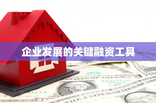 平谷企业发展的关键融资工具