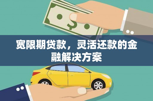 平谷宽限期贷款，灵活还款的金融解决方案