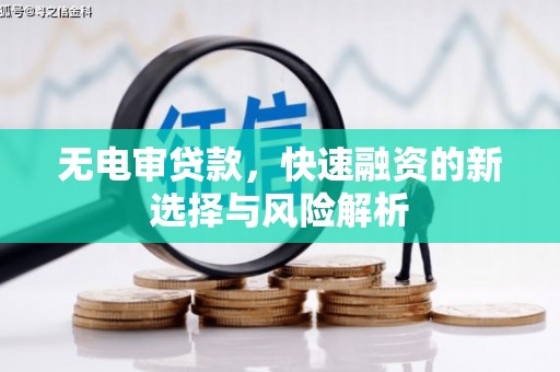 平谷无电审贷款，快速融资的新选择与风险解析