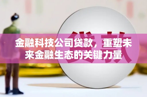 平谷金融科技公司贷款，重塑未来金融生态的关键力量